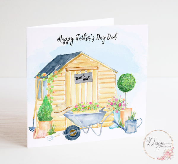 Dad’s Shed Father's Day Card