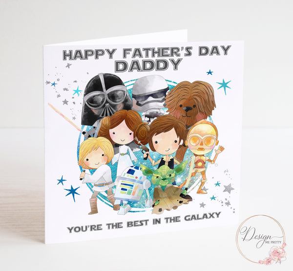 Star Wars Father's Day Card