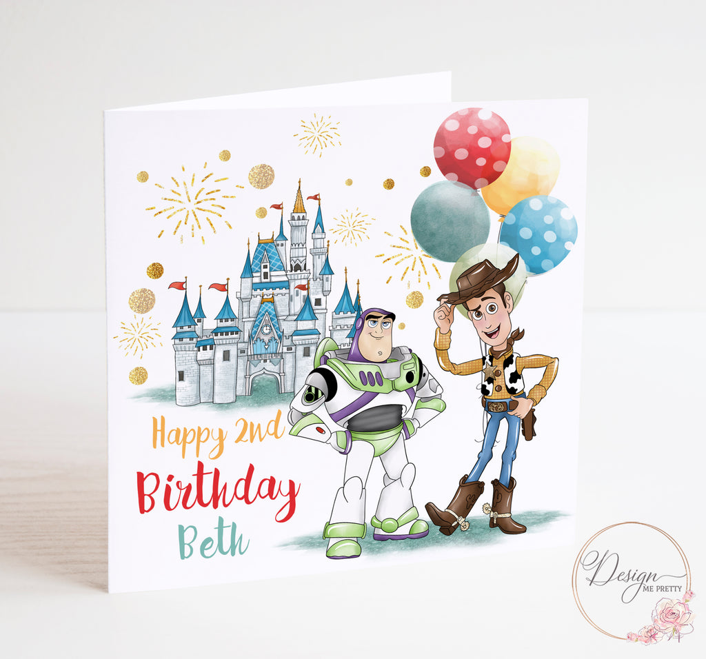 Toy Story Birthday Card