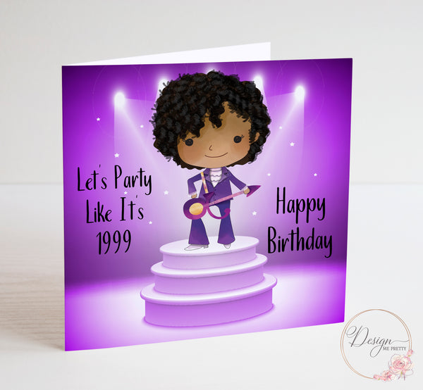 Prince Birthday Card - 1999