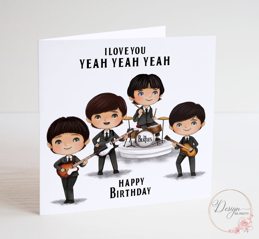 The Beatles Birthday Card - I Love You Yeah Yeah Yeah