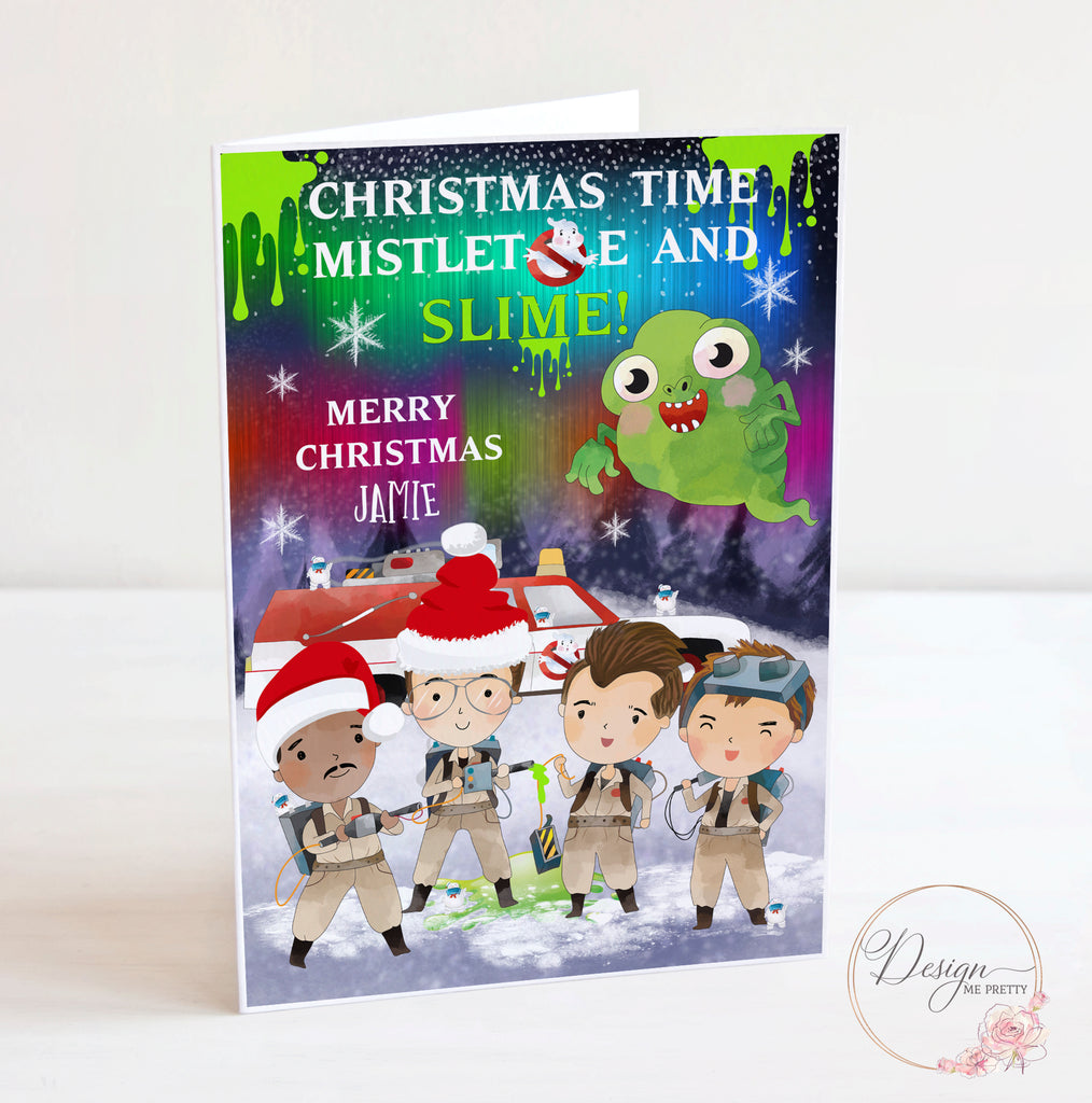 Ghostbusters Christmas Card