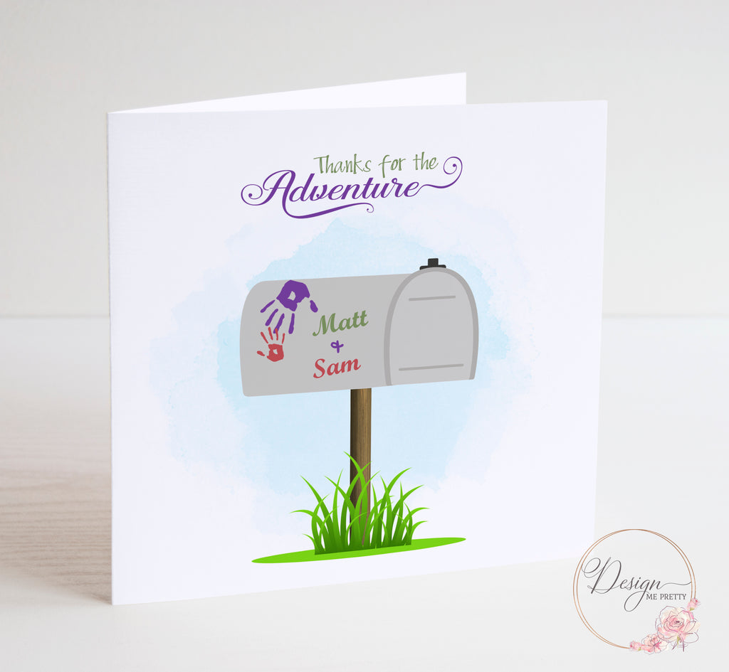 UP! Greatest Adventure Anniversary card - Postbox