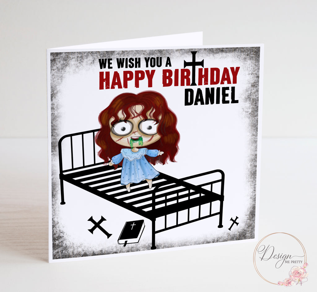 The Exorcist Birthday Card