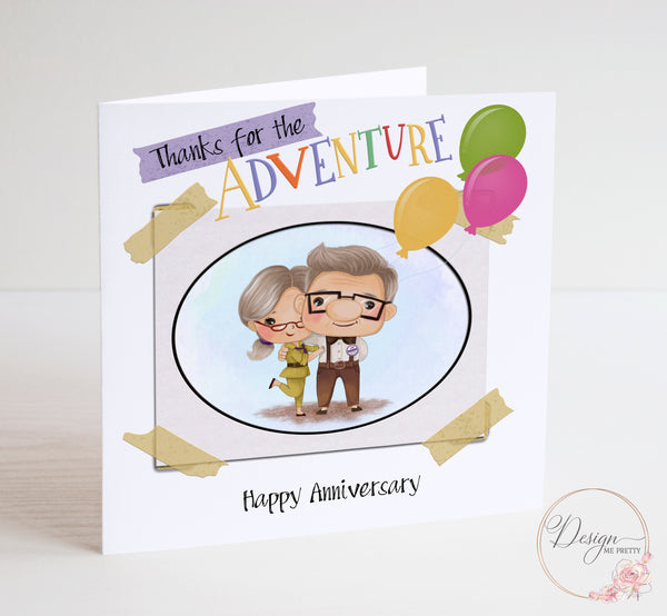 UP!  Greatest Adventure Anniversary card - Ellie & Carl