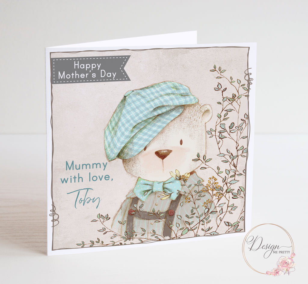 Teddy Bear Mothers Day Card