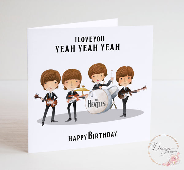 The Beatles Birthday Card - I Love You Yeah Yeah Yeah