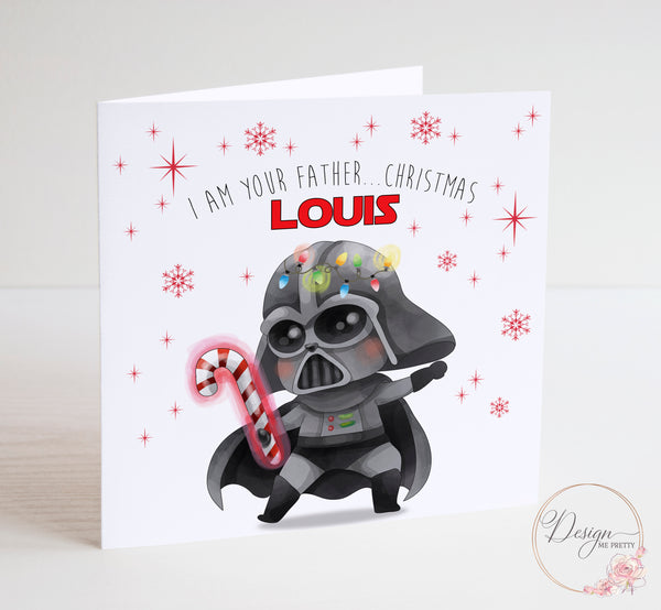 Darth Vader Christmas Card