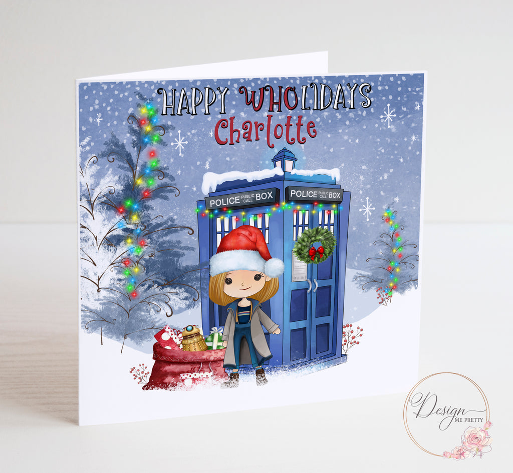 Doctor Who Christmas Card