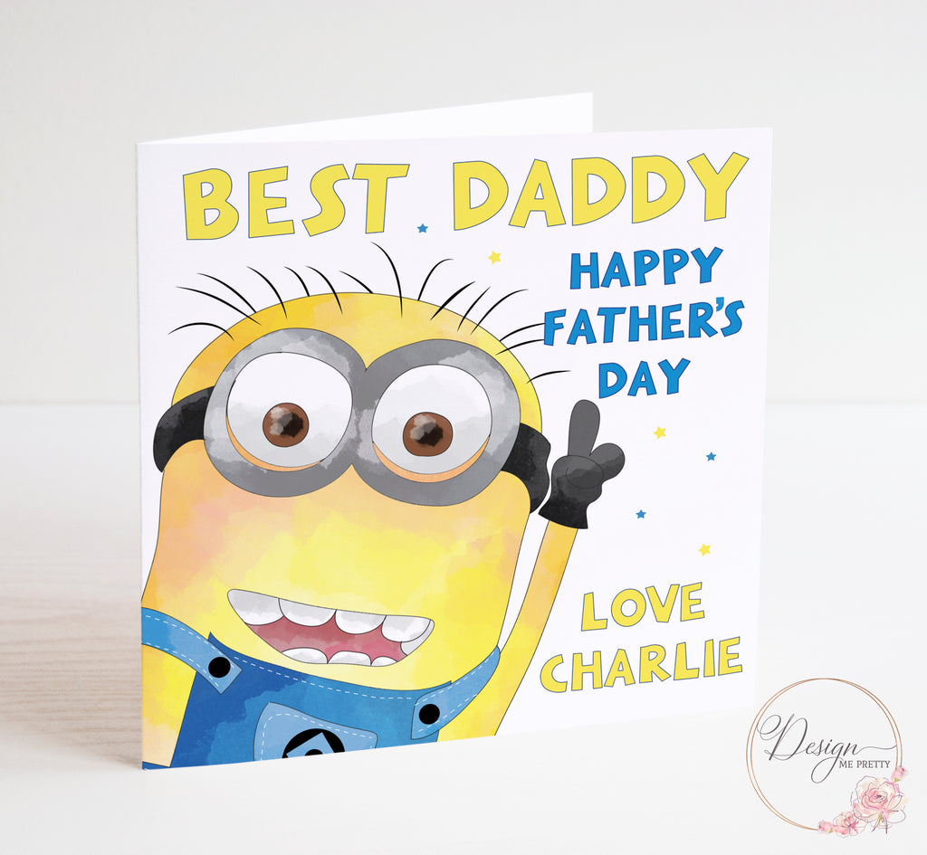 Minions Father's Day Card