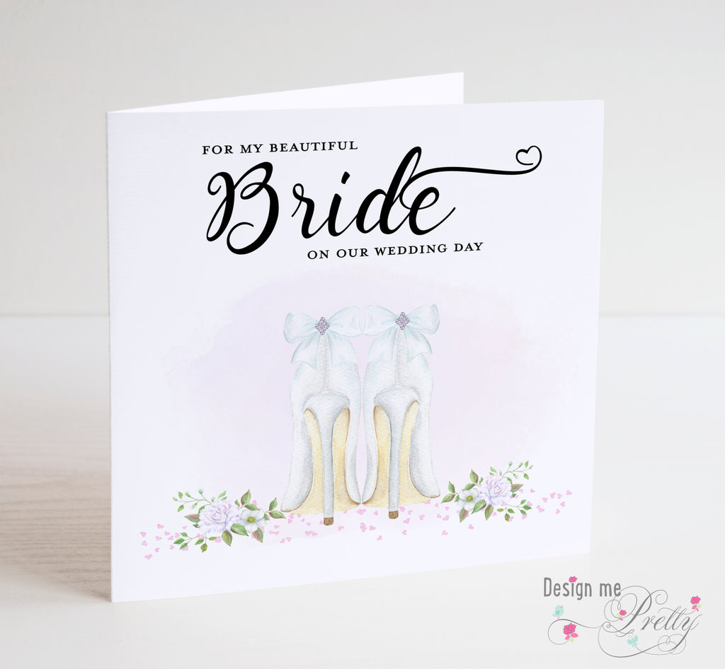 For my Bride - Wedding Card