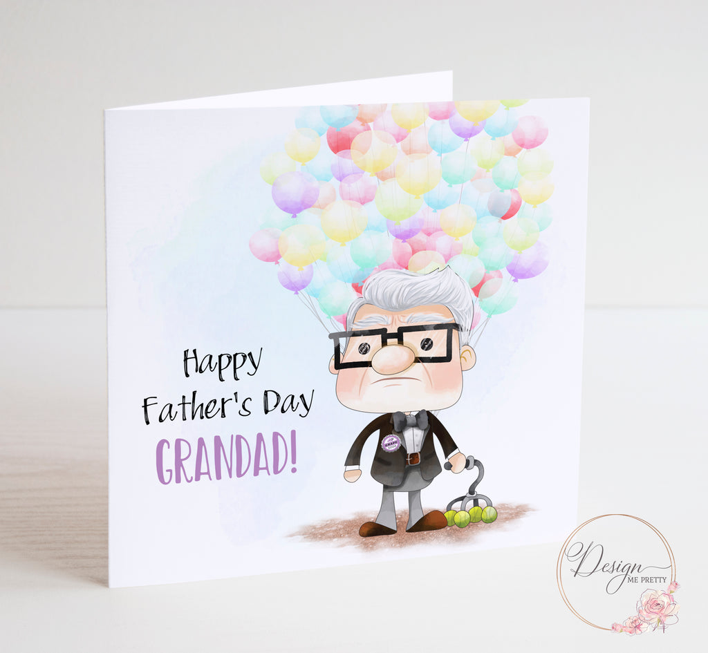 Up! Father's Day card for Grandad