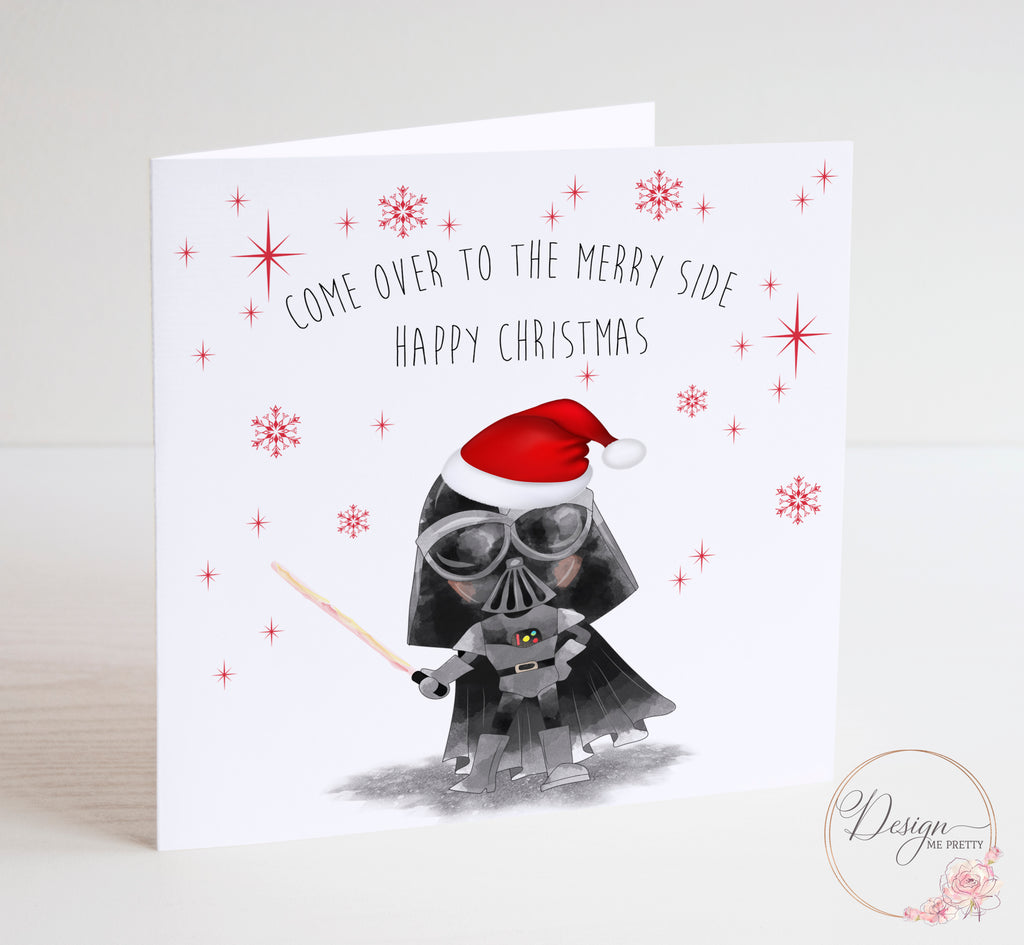 Darth Vader Christmas Card