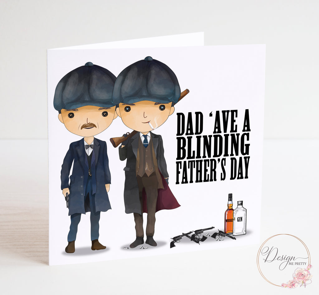 Peaky Blinders Father's Day Card