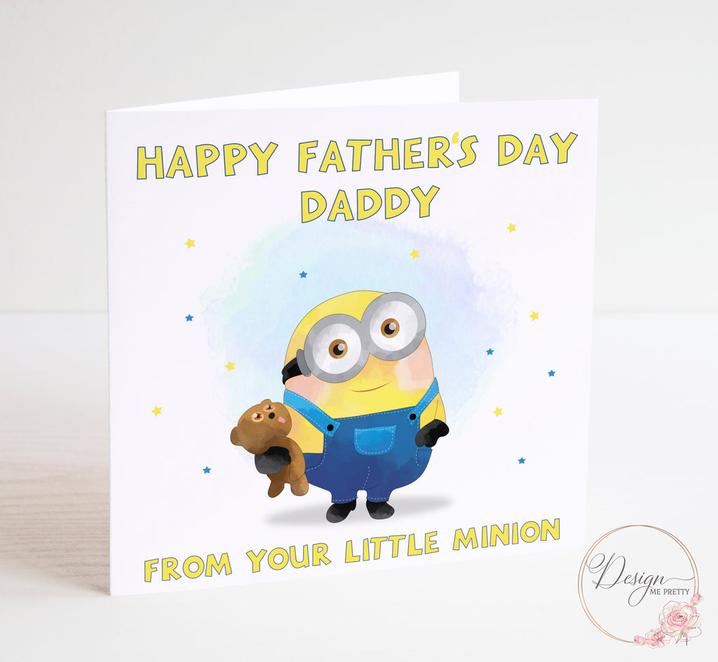 Minions Father's Day Card