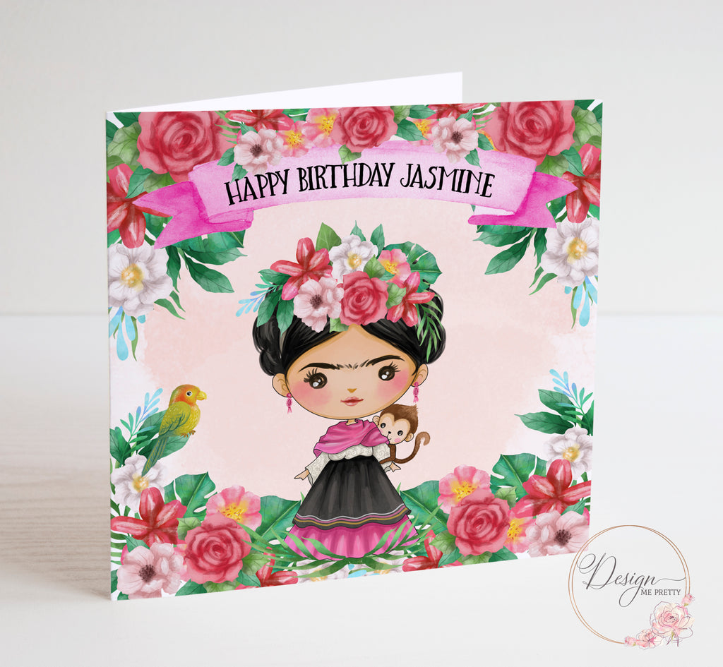 Frida Kahlo Birthday card