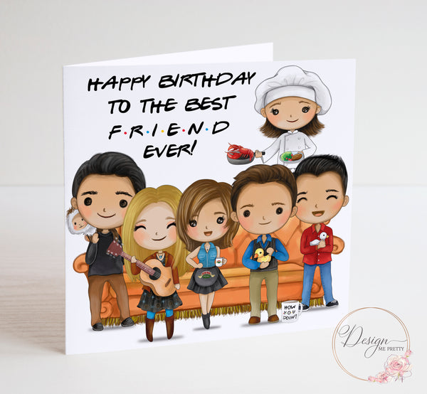 FRIENDS Birthday Card