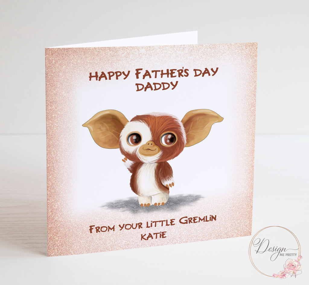 Gremlins Father's Day Card - Gizmo