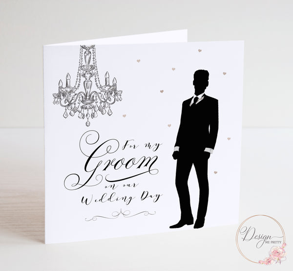 For my Groom - Wedding Card