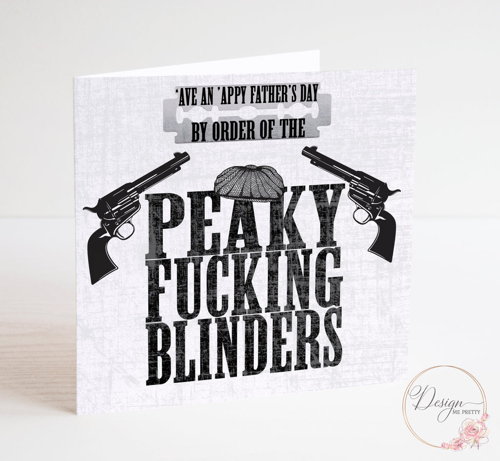 Peaky Blinders Father's Day Card