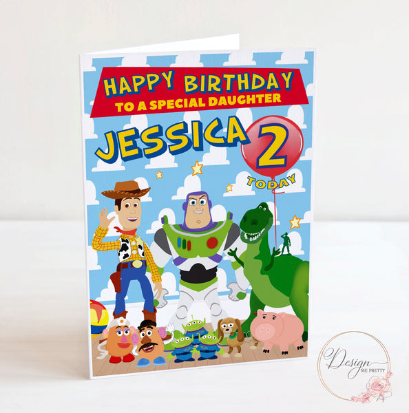 Toy Story Birthday Card