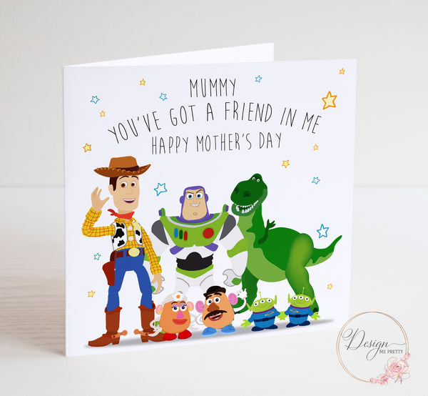 Toy Story Mothers Day Card