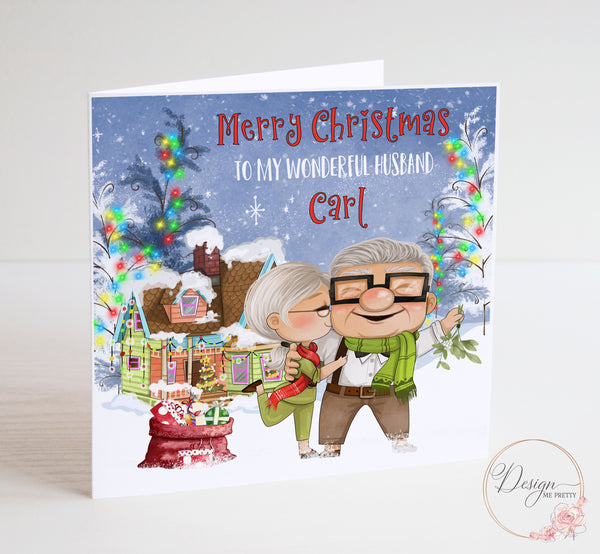 UP Christmas Card - Ellie & Carl